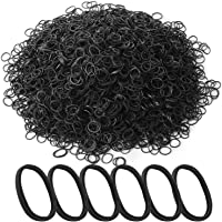 Los mejores  - 【1000 Piezas】Gomas de Pelo Elásticos Cintas Bandas de Trenzado- SlickMart Cinta Elástica de Pelo Coletero para Pelo…